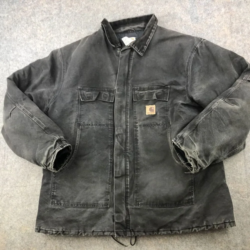 Carhartt | Jackets & Coats | Carhartt Jacket Mens 3xl Tall Black